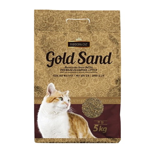 판도라 골드샌드 인도모래 5kg (BOX4개입)